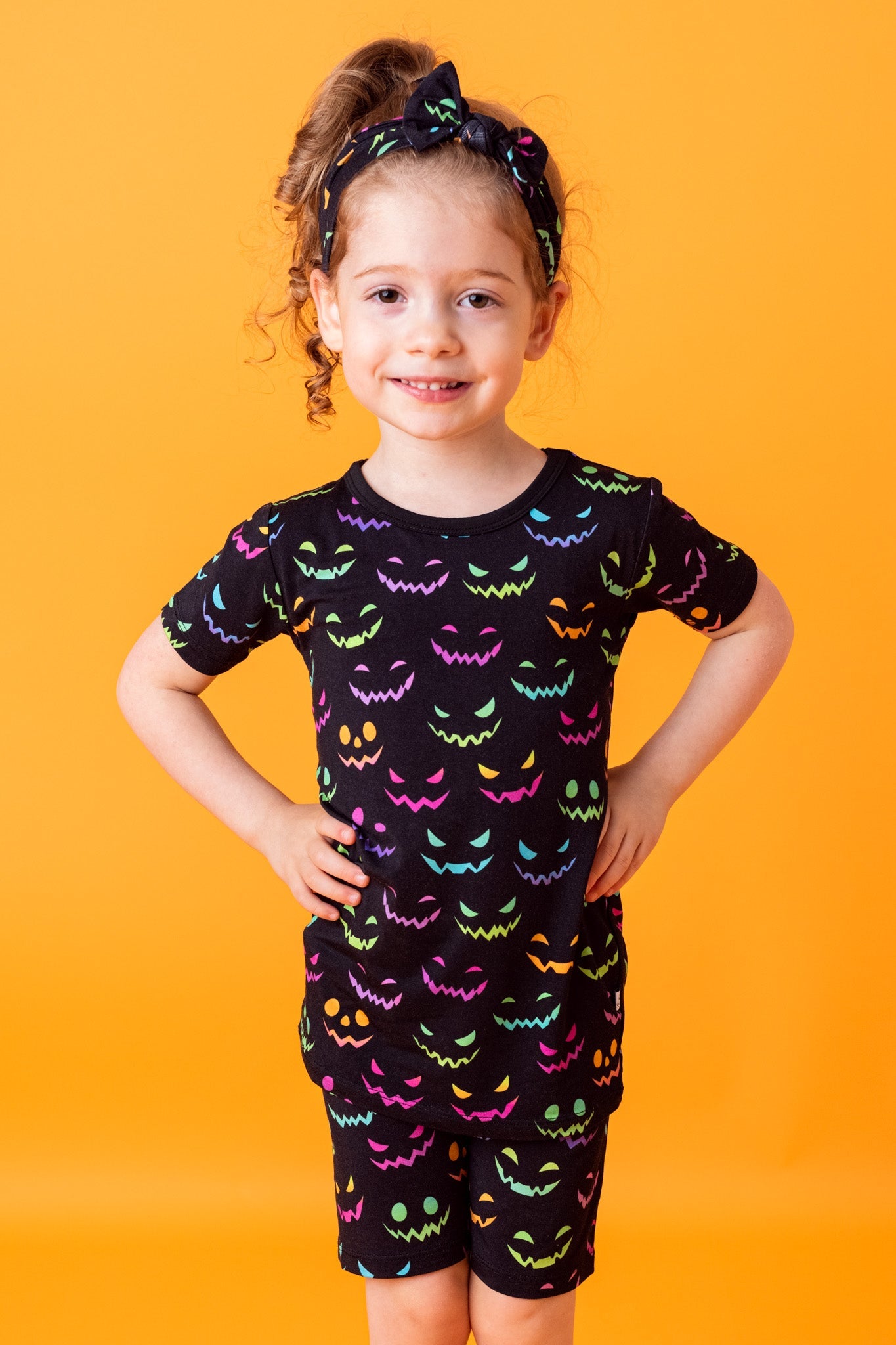 Halloween Night | Two-Piece Bamboo Short Sleeve Toddler & Kids Pajamas