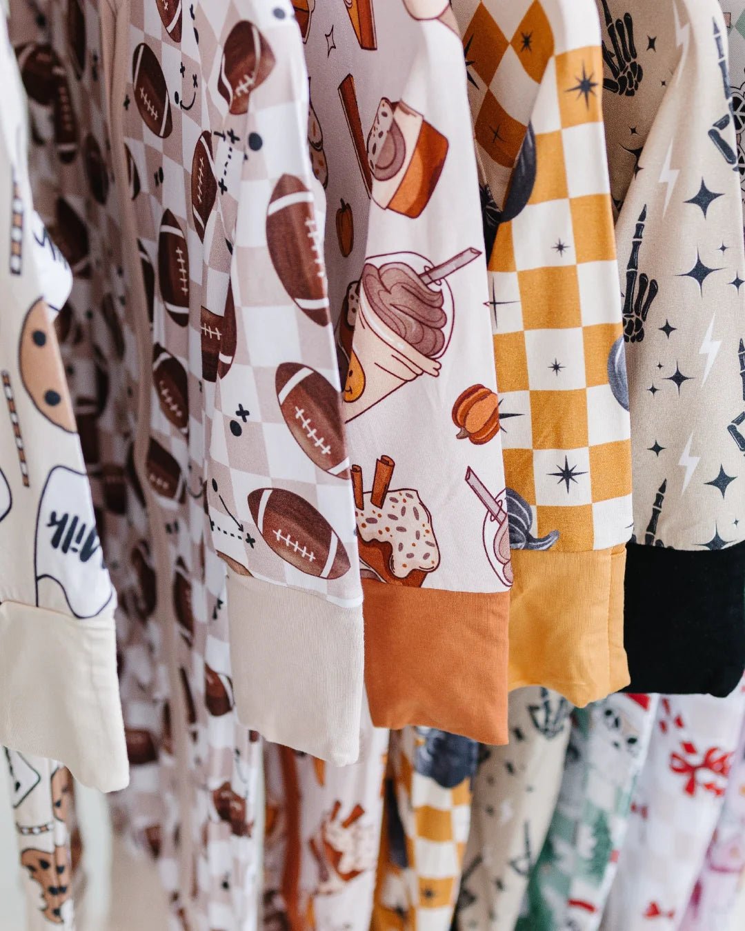 Bamboo Zip Romper | Game Day - Mack & Harvie