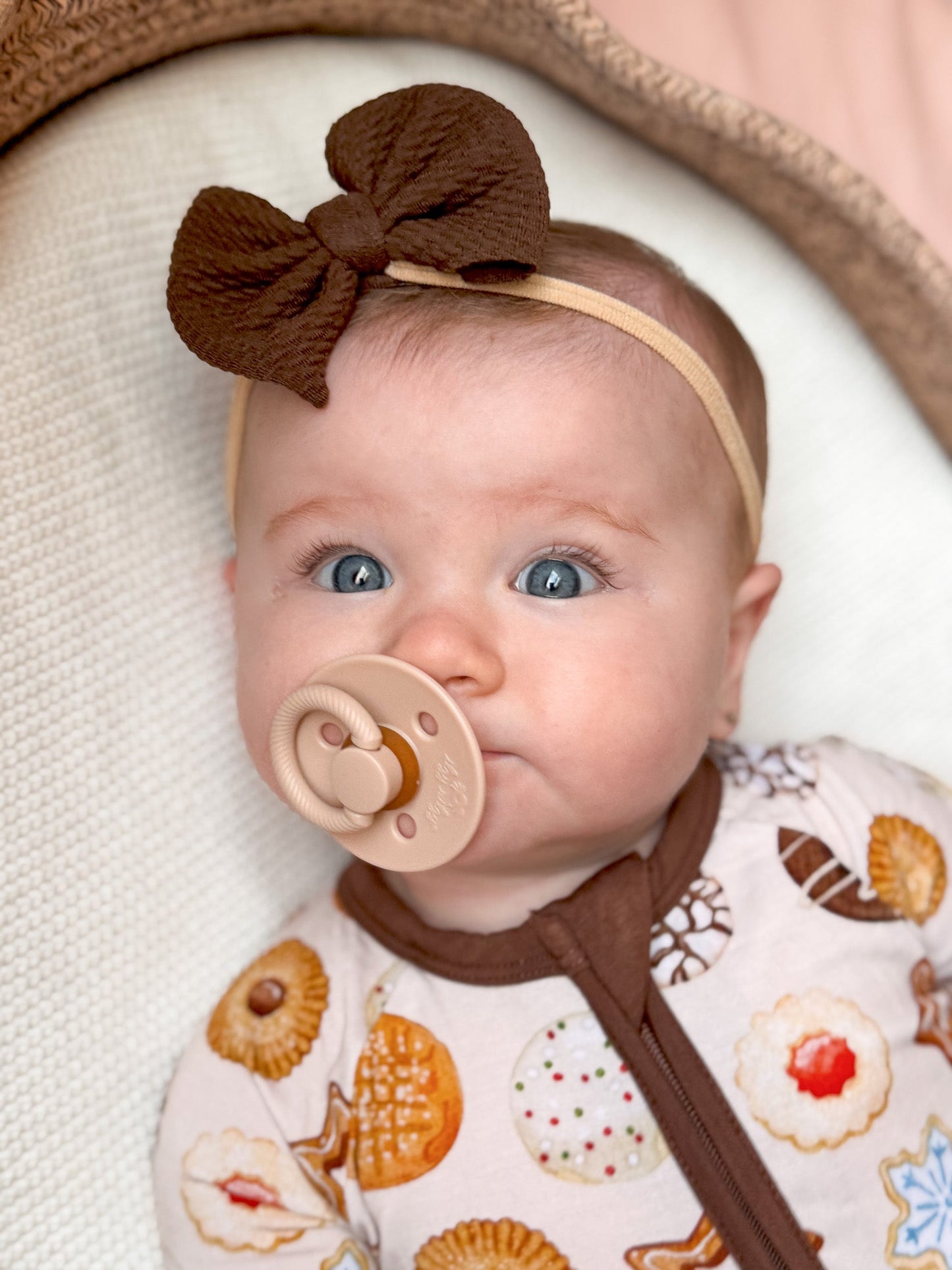 Cookie Swap | Convertible Bamboo Zipper Baby Pajamas