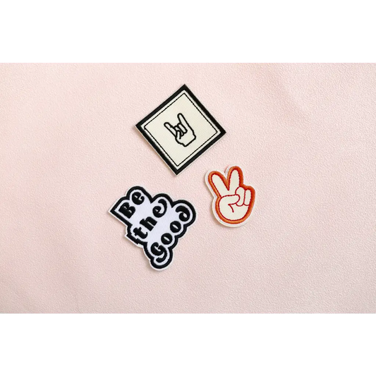 Be the Good Iron-on Patch for Positive Vibes