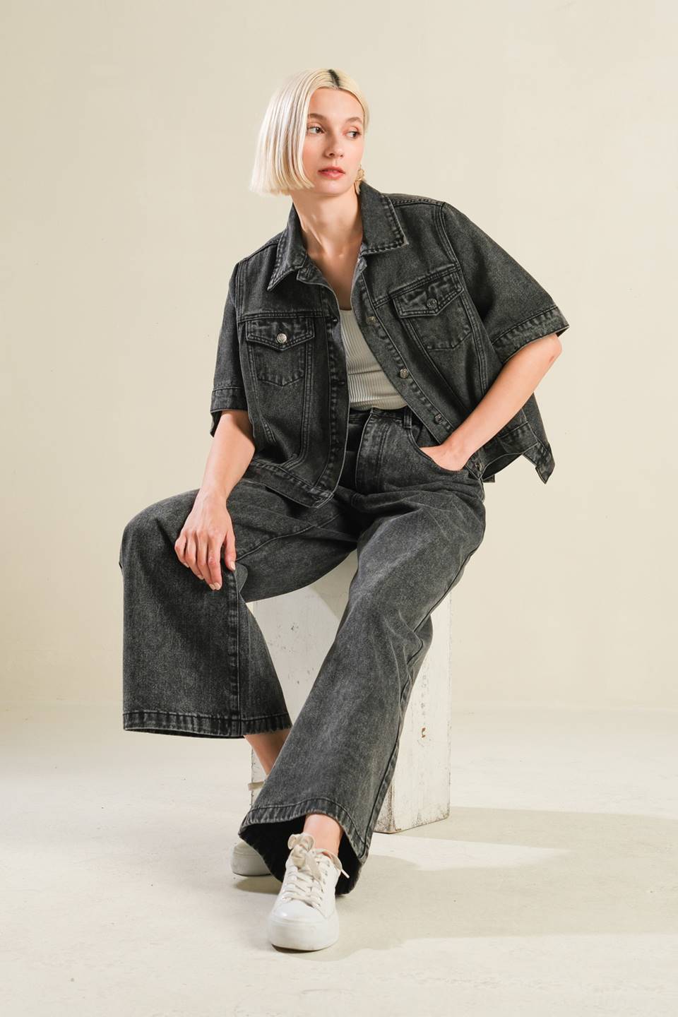 BEAUTIFUL AS YOU DENIM JACKET - Mack & Harvie
