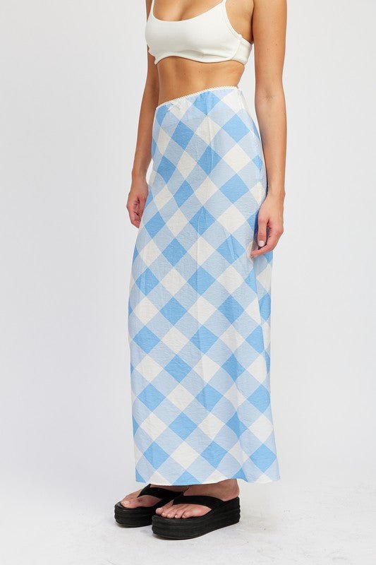 BIAS MAXI SKIRT - Mack & Harvie