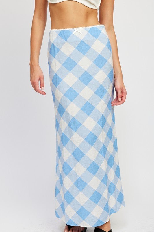 BIAS MAXI SKIRT - Mack & Harvie