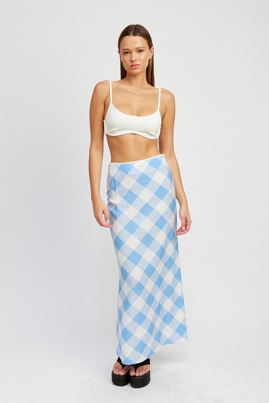 BIAS MAXI SKIRT - Mack & Harvie