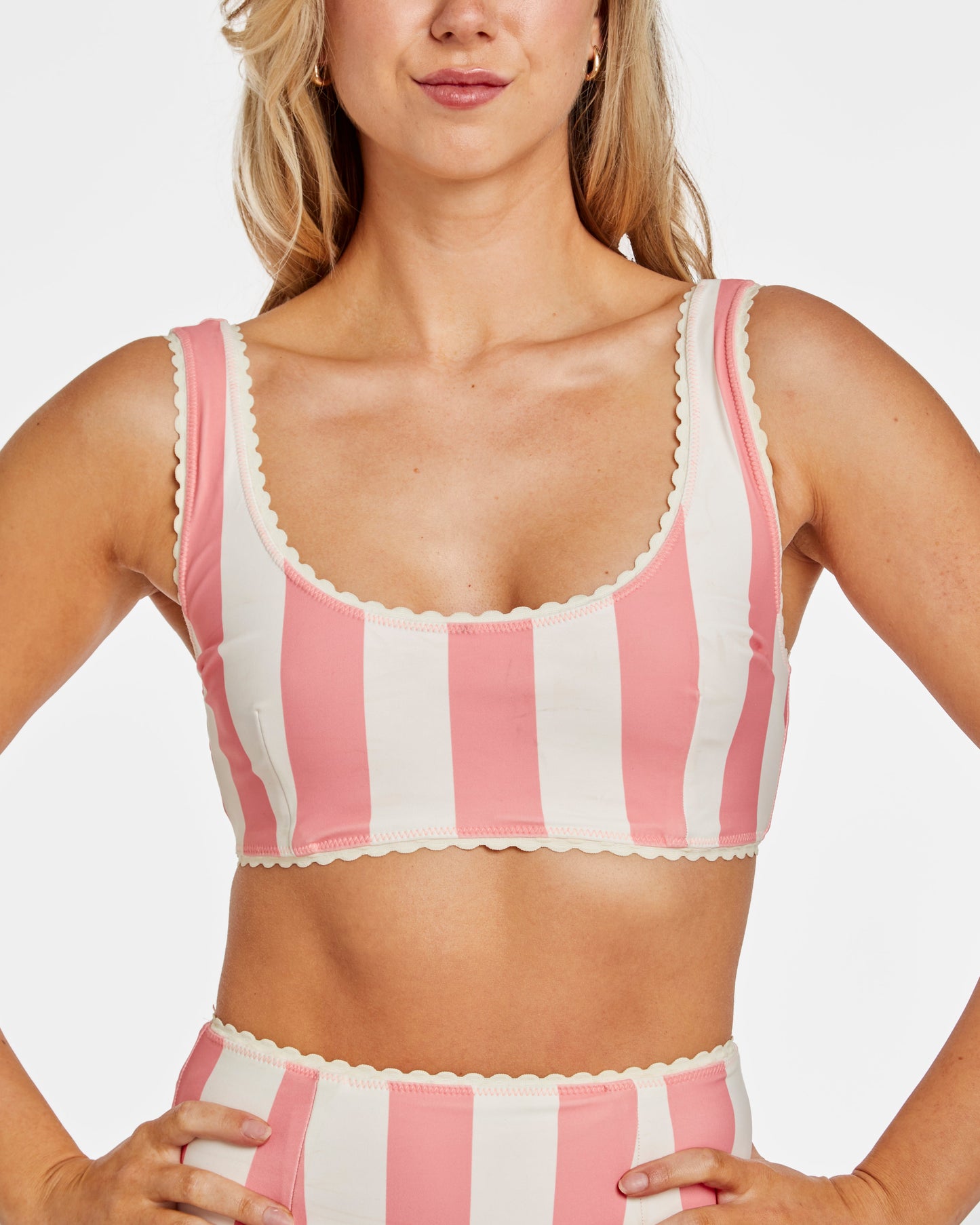 Cabana Stripe Bikini (Pink)