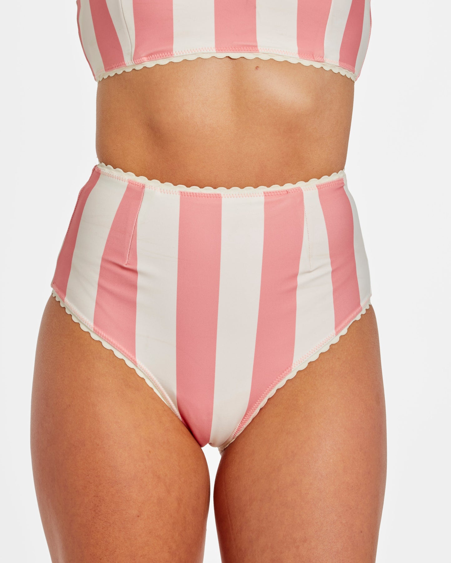 Cabana Stripe Bikini (Pink)