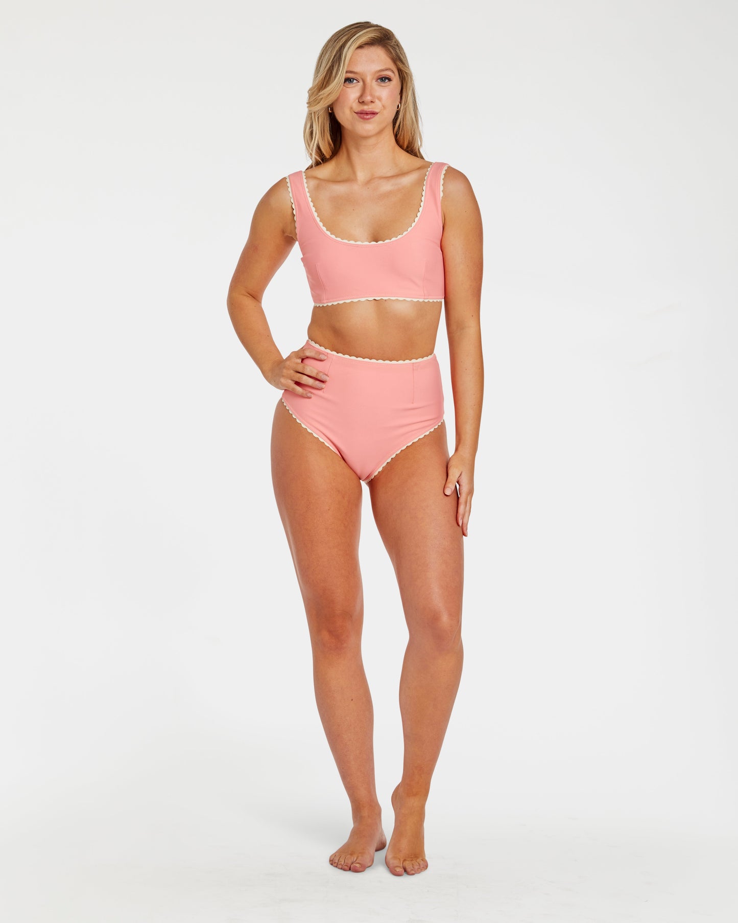 Cabana Stripe Bikini (Pink)