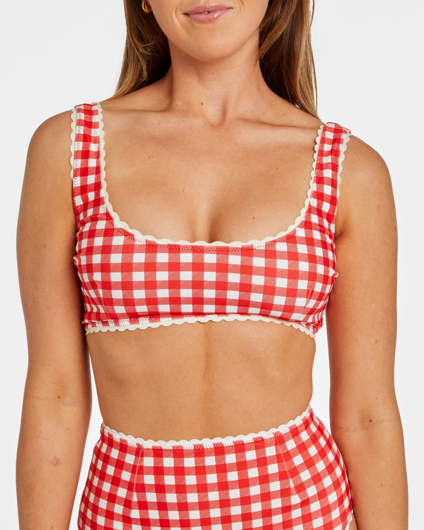 Gingham Bikini (Red)