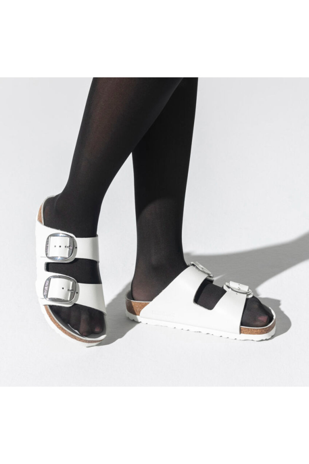 Birkenstock Arizona Oiled Leather Big Buckle Narrow Width in Cognac