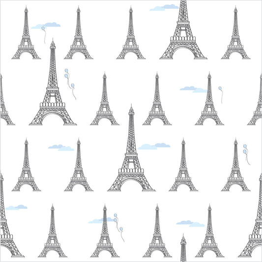 Paris Eiffel Tower Two-Piece Set