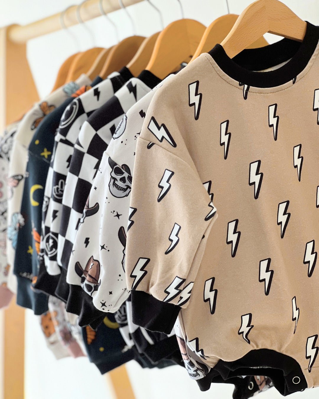 Bubble Romper | Lightning Bolt - Mack & Harvie