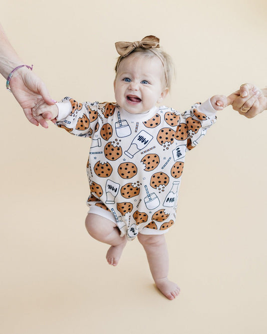 Bubble Romper | Milk & Cookies - Mack & Harvie
