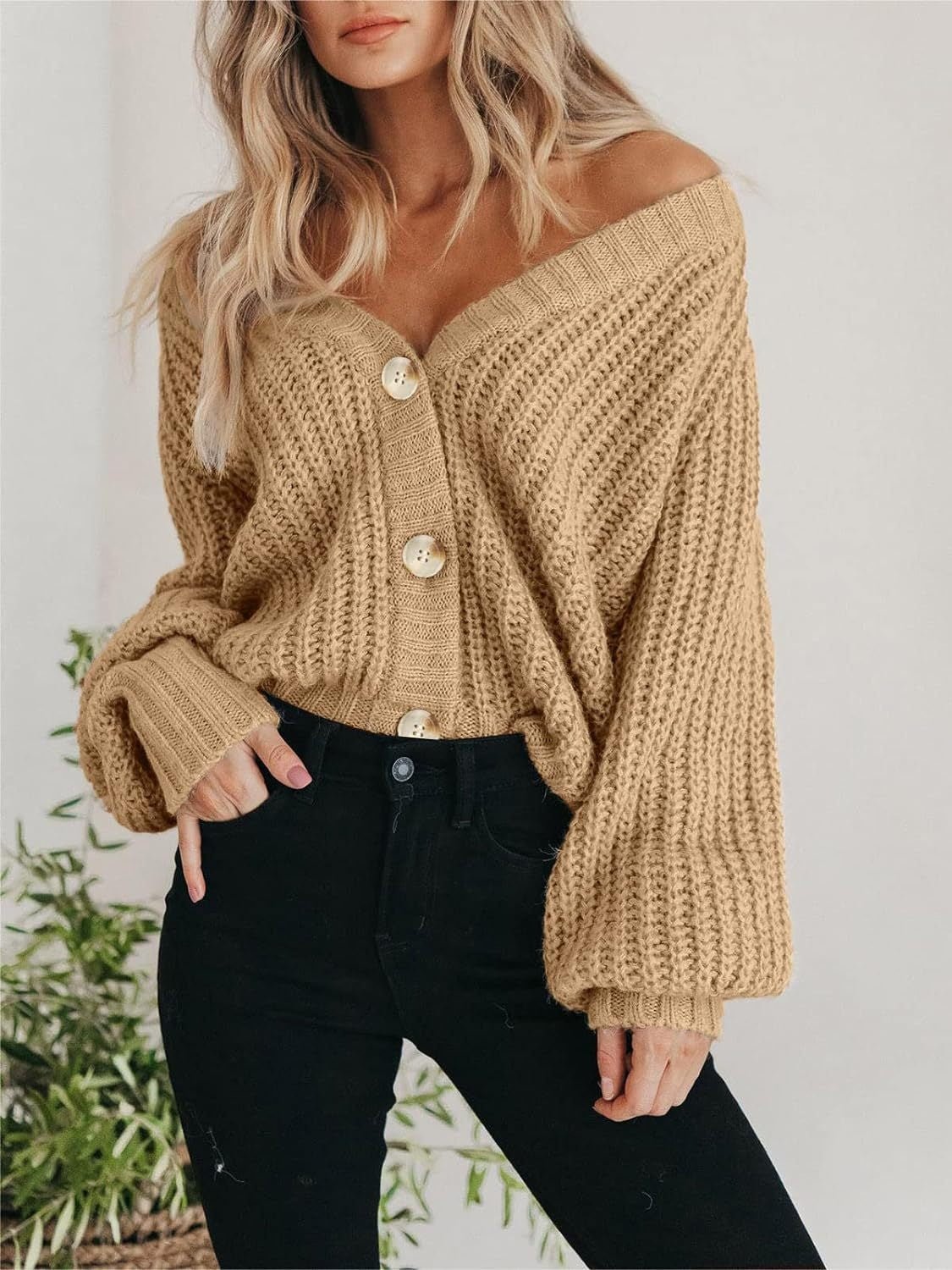 Button Up Long Sleeve Cardigan - Mack & Harvie