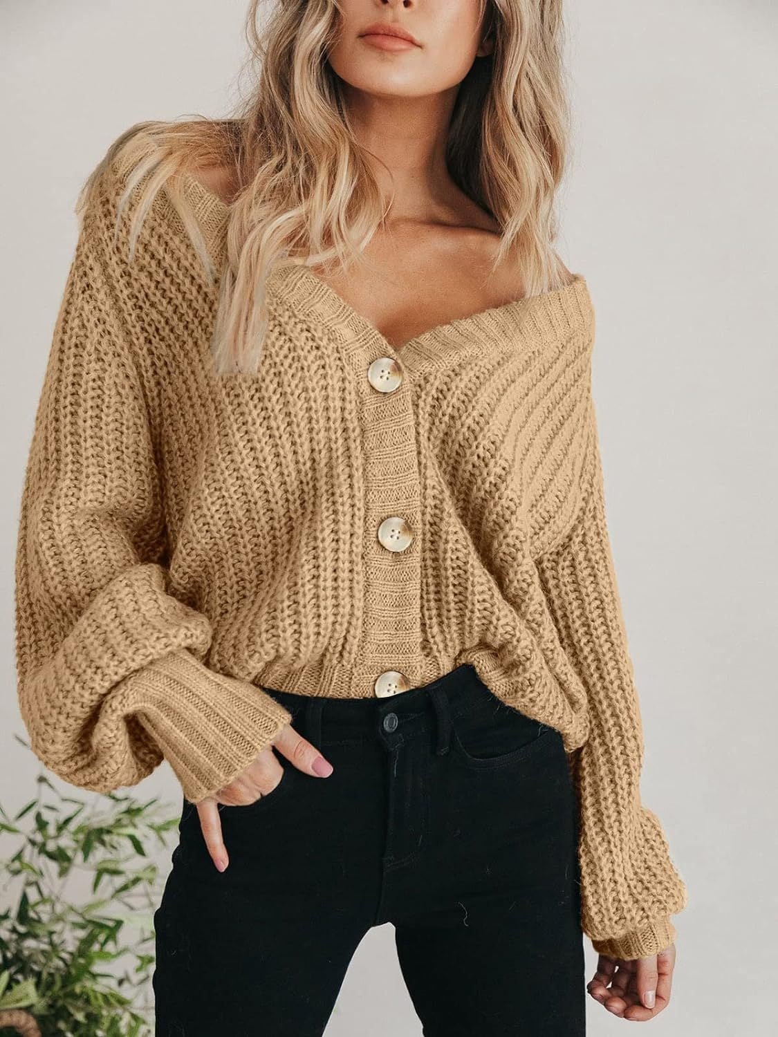 Button Up Long Sleeve Cardigan - Mack & Harvie