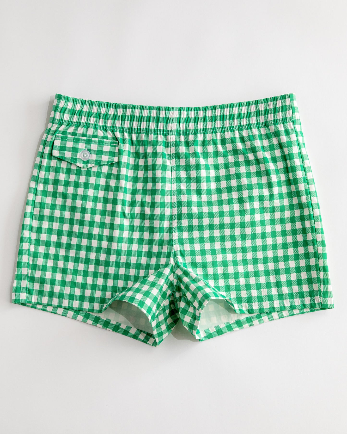 Gingham Cabana Trunk (Green)