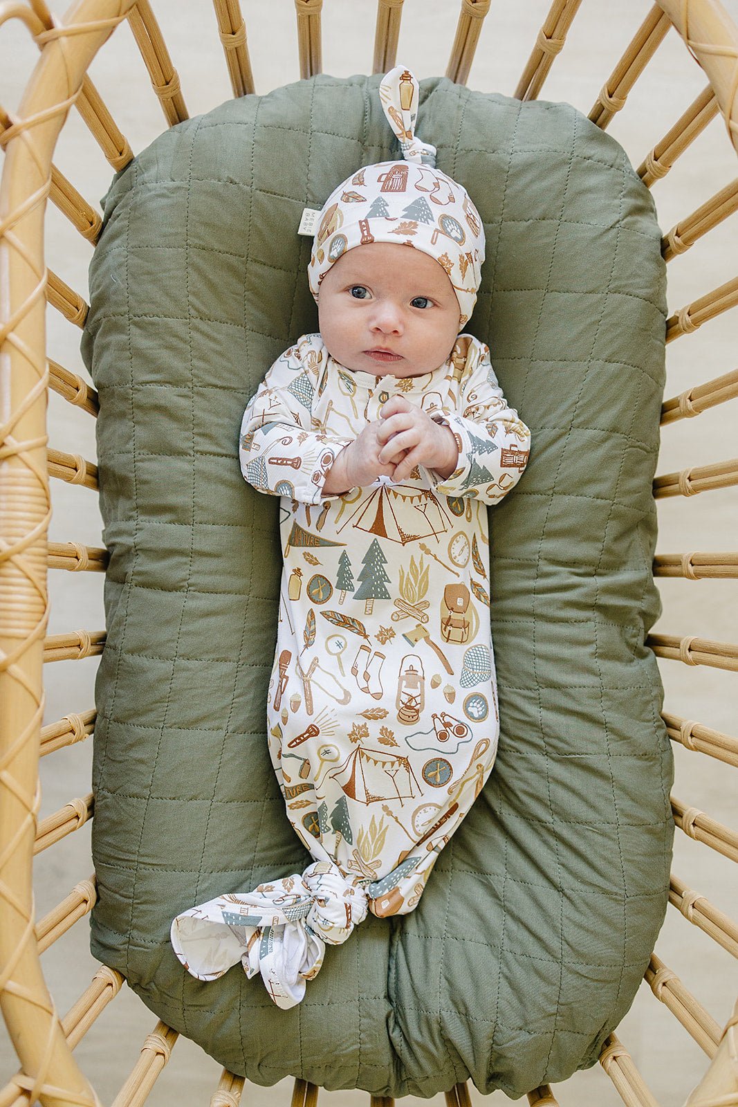 Camping Trip Bamboo Knot Gown - Mack & Harvie