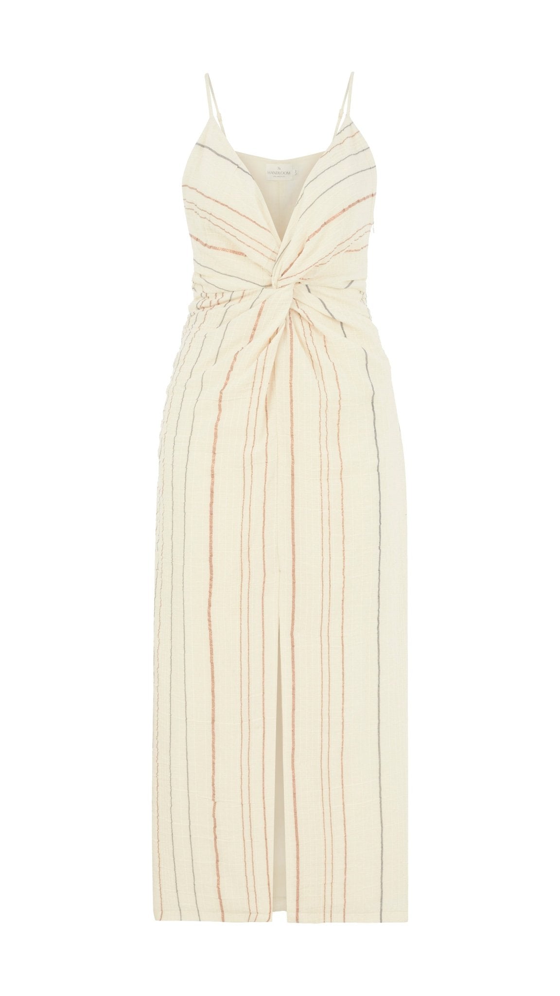 Celia Striped Dress - Natural - Mack & Harvie