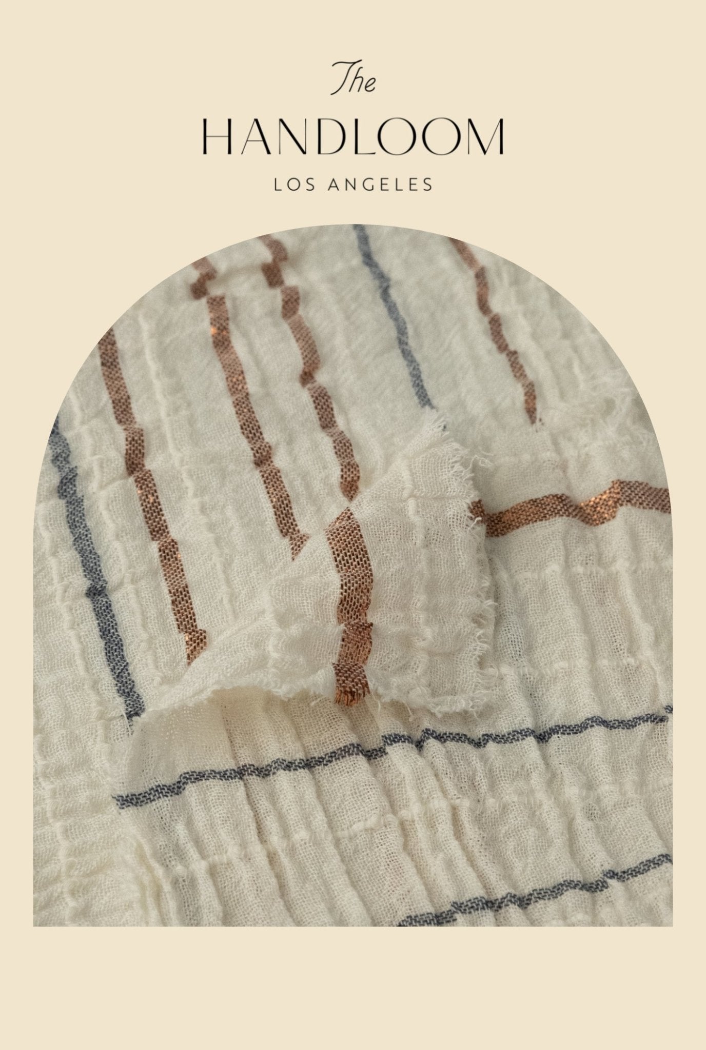 Celia Striped Dress - Natural - Mack & Harvie