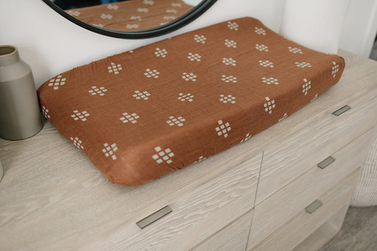 Chestnut Textiles Muslin Changing Pad Cover - Mack & Harvie