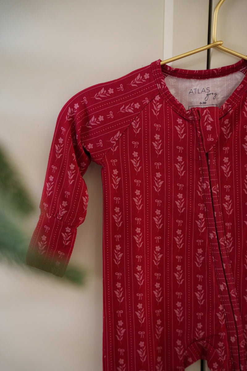 Christmas Floral Pajamas