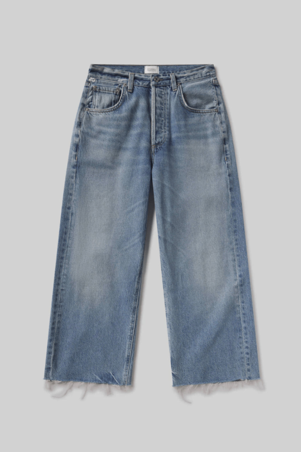 Ayla Raw-Hem Crop
