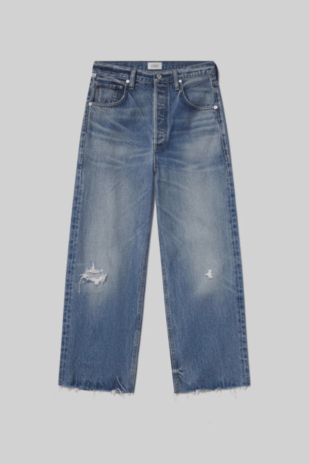 Ayla Raw-Hem Crop