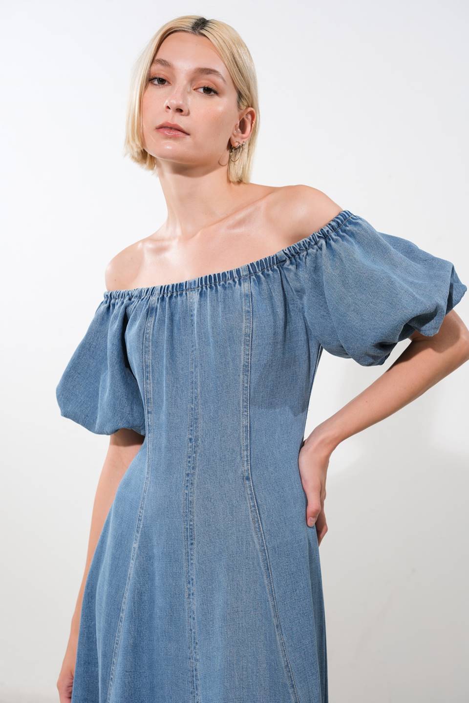 COASTAL CUTIE TENCEL MIDI DRESS - Mack & Harvie