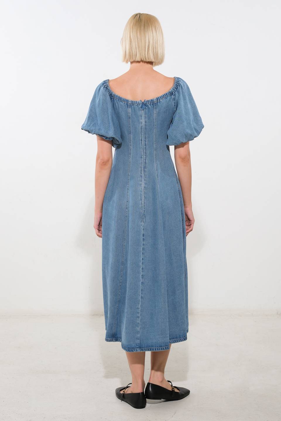 COASTAL CUTIE TENCEL MIDI DRESS - Mack & Harvie