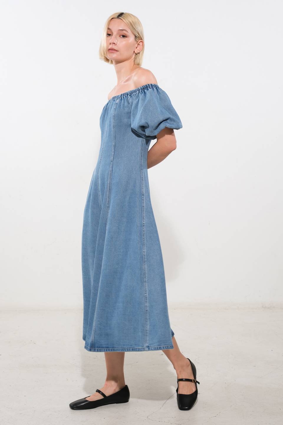 COASTAL CUTIE TENCEL MIDI DRESS - Mack & Harvie
