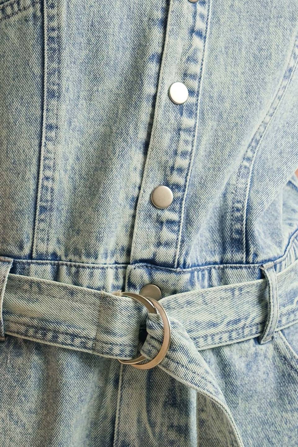 COUNTRYSIDE CHARM DENIM ROMPER - Mack & Harvie