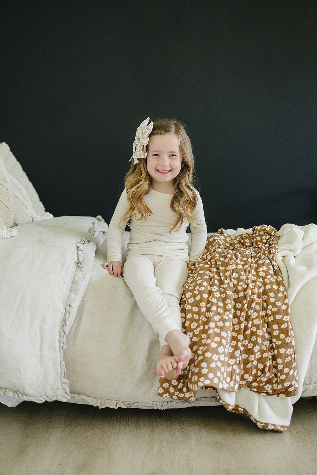Cream Ribbed Bamboo Cozy Set - Mack & Harvie