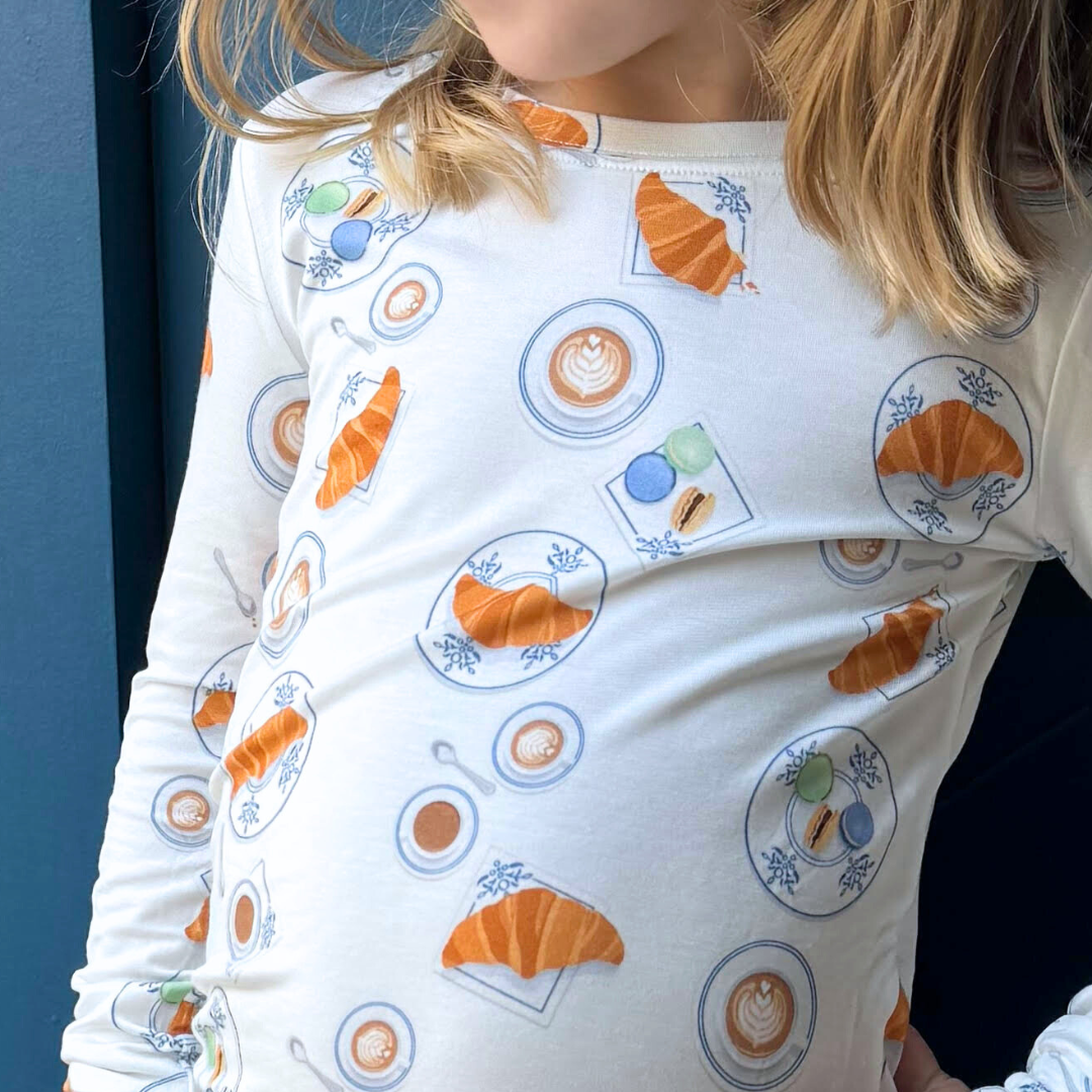 Paris Croissant Two-Piece Set