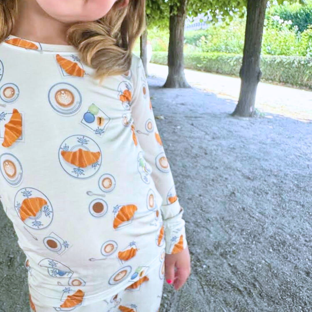 Paris Croissant Two-Piece Set