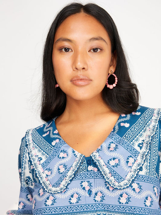 Daisy Blouse Vintage Floral - Mack & Harvie