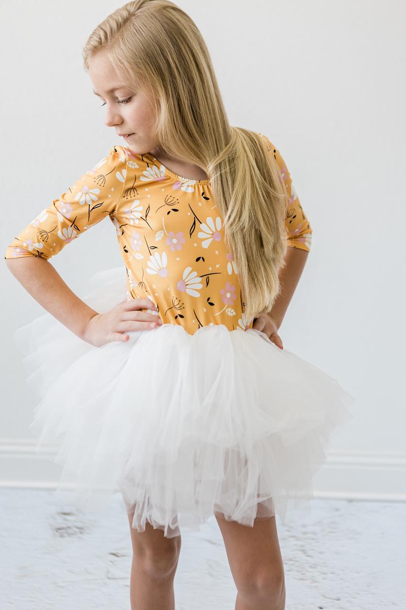 Dandelions in Fall 3/4 Tutu Leotard - Mack & Harvie