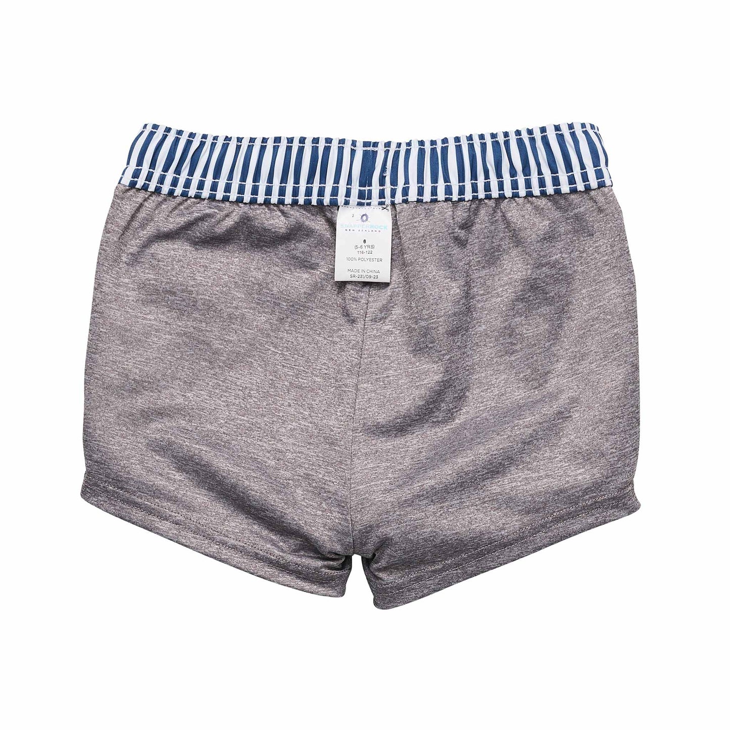 Denim Stripe Comfort Lined Swim Short - Mack & Harvie
