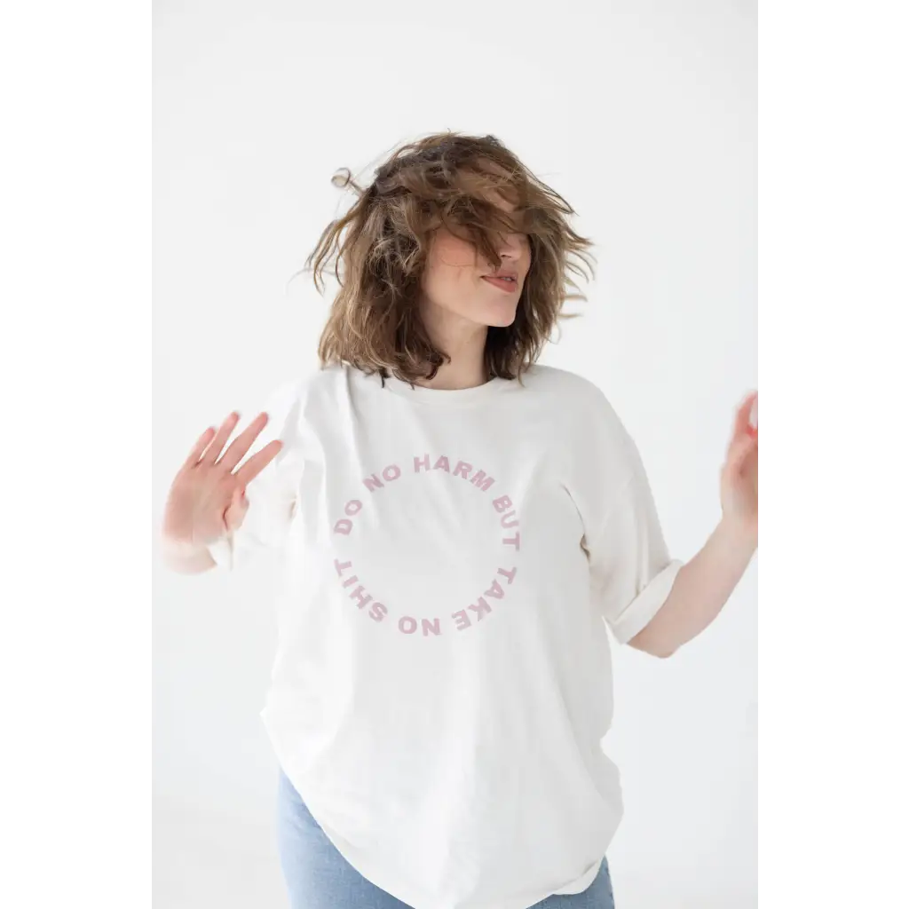 Do No Harm Womens Graphic T-Shirt