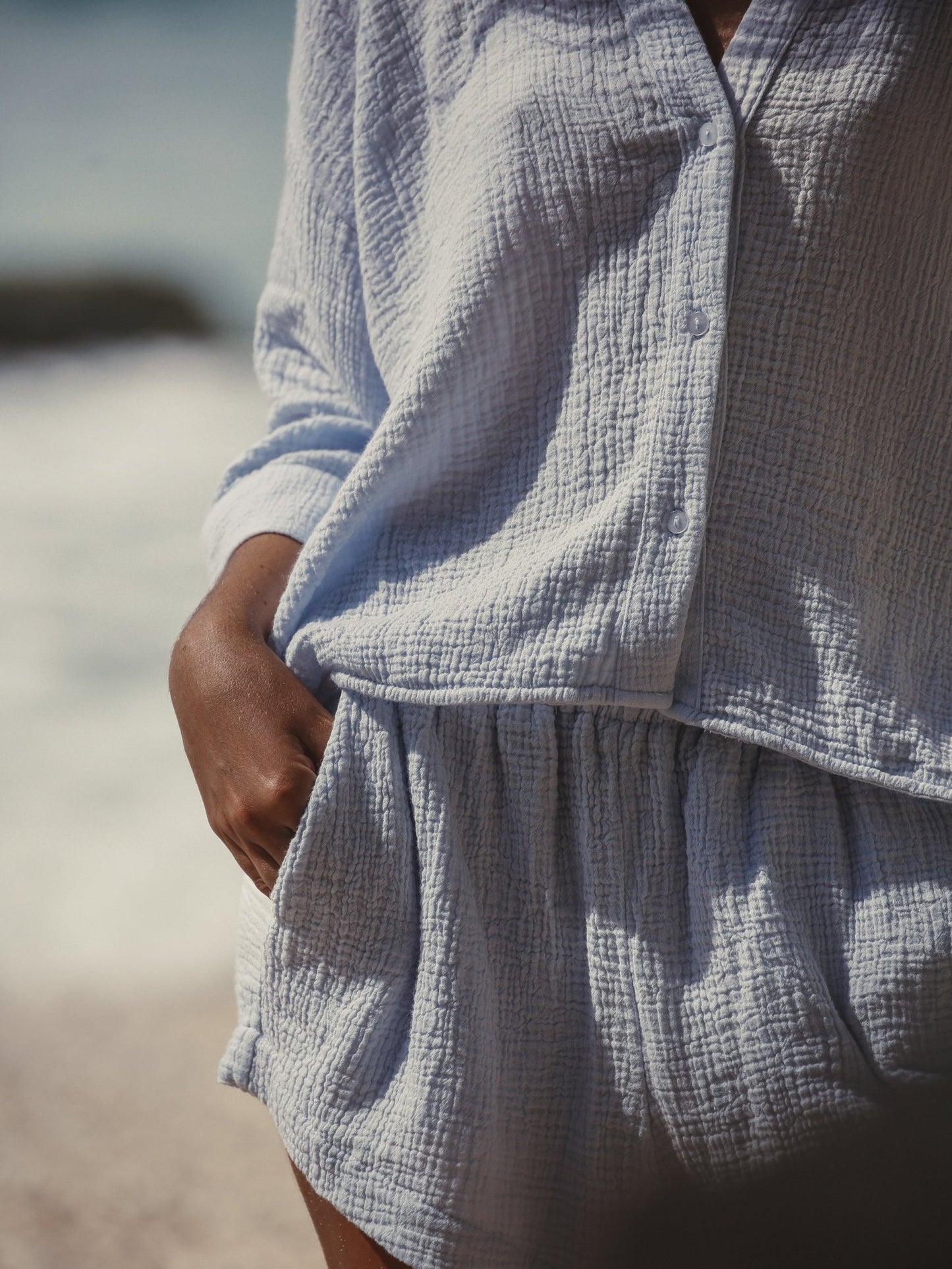 Echo Boy Short - Baby Blue - Mack & Harvie