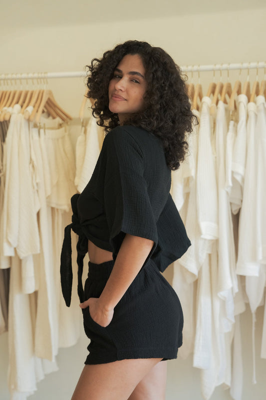 Echo Boy Short - Black - Mack & Harvie