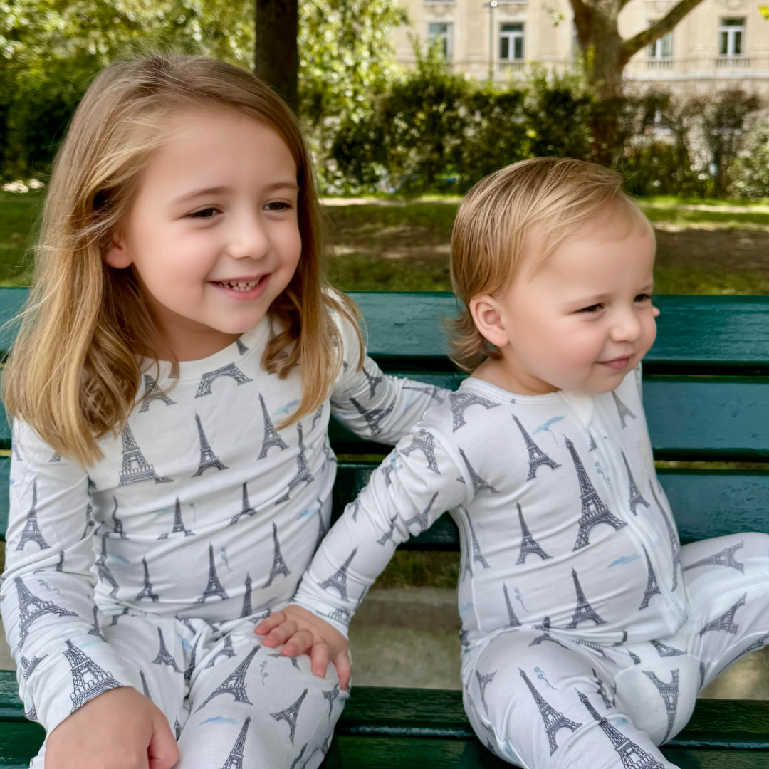 Paris Eiffel Tower Two-Piece Set