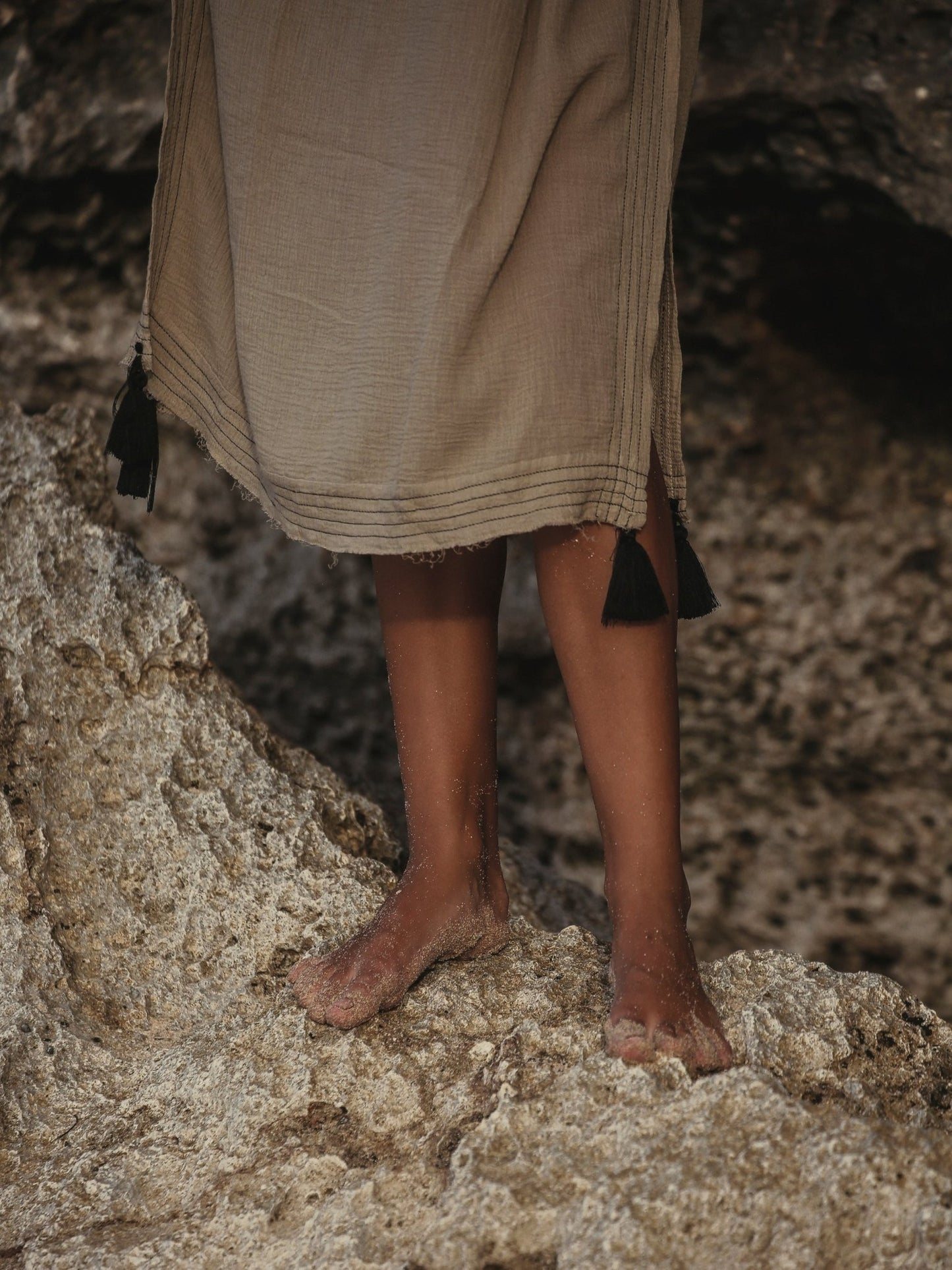Ela Kaftan - Khaki Green - Mack & Harvie
