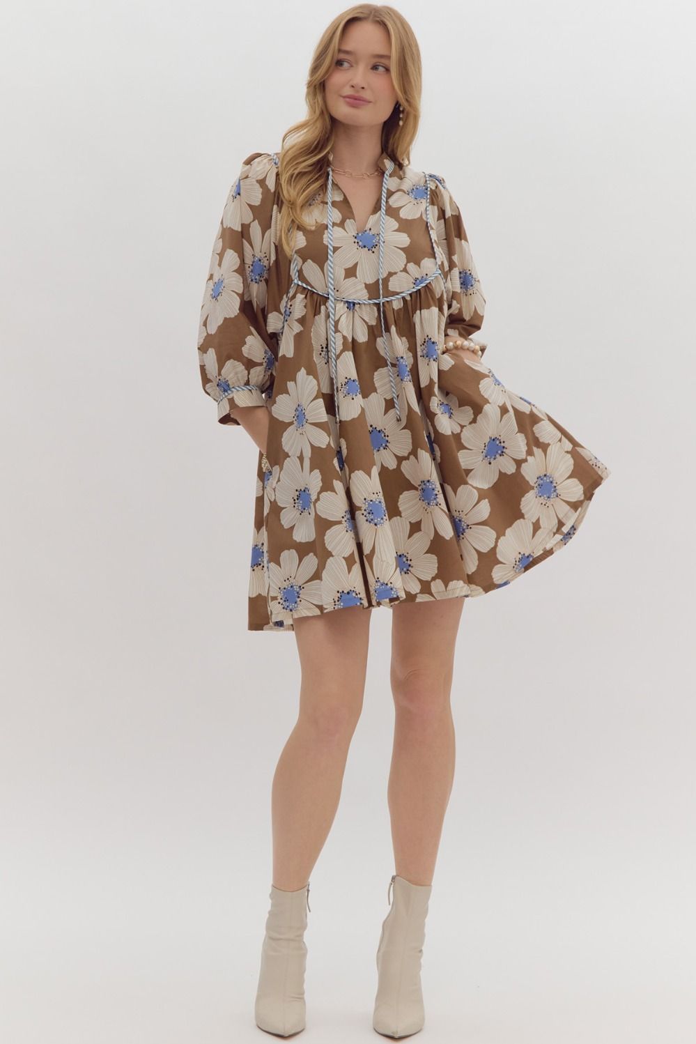 Wherever You Went Floral Dress