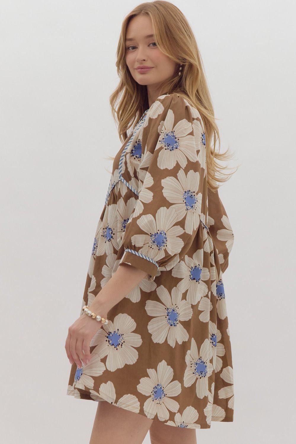 Wherever You Went Floral Dress