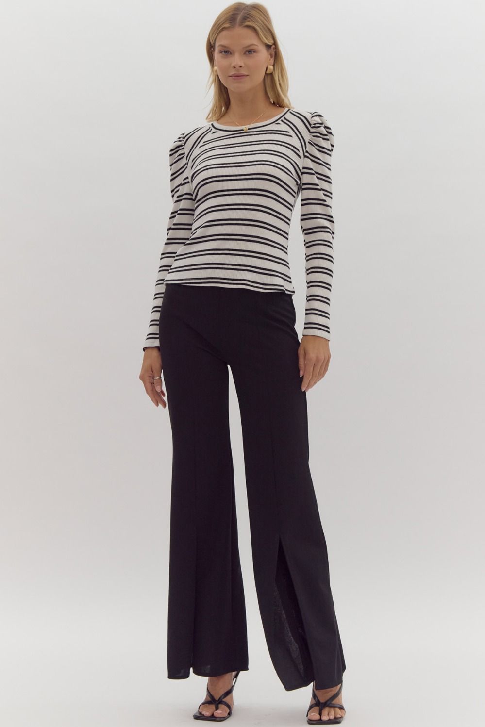 This Is The Life Striped Knit Top *FS