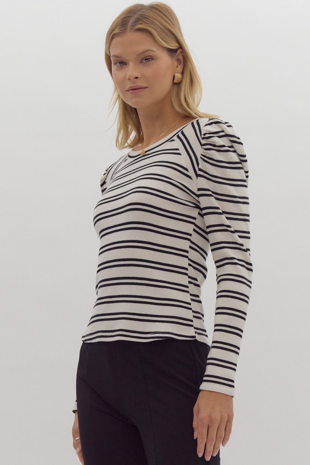 This Is The Life Striped Knit Top *FS