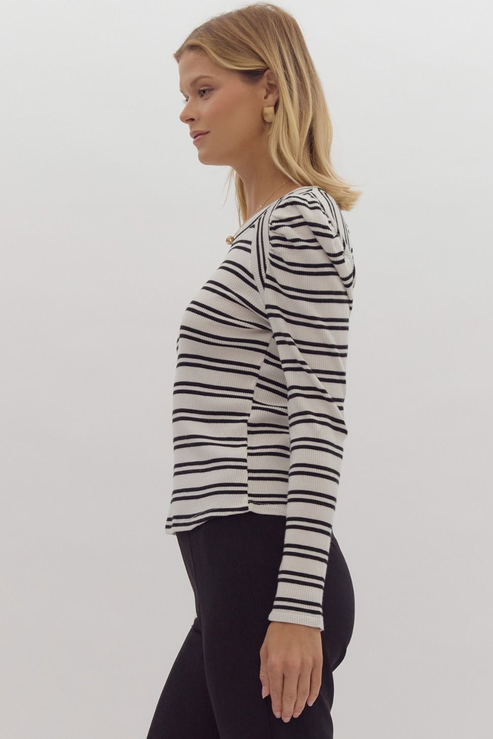 This Is The Life Striped Knit Top *FS