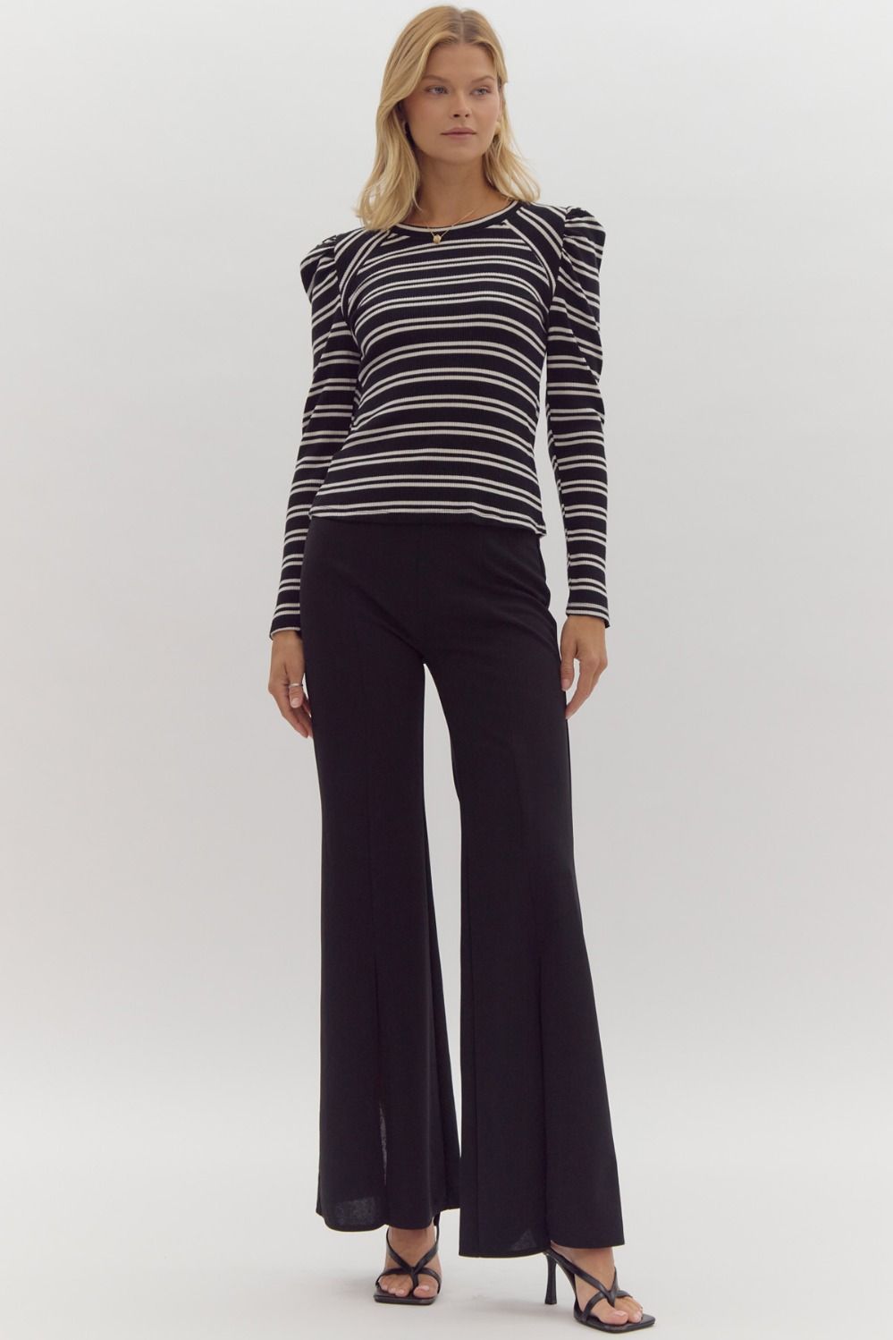 This Is The Life Striped Knit Top *FS