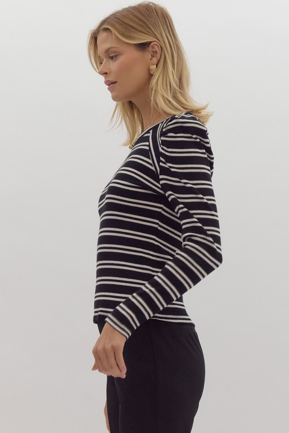 This Is The Life Striped Knit Top *FS