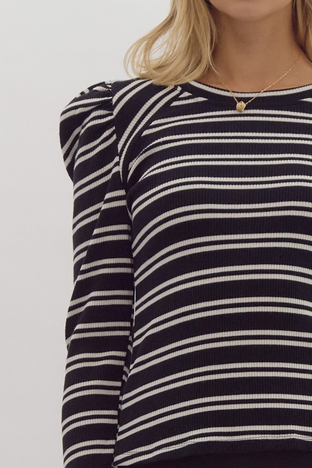 This Is The Life Striped Knit Top *FS