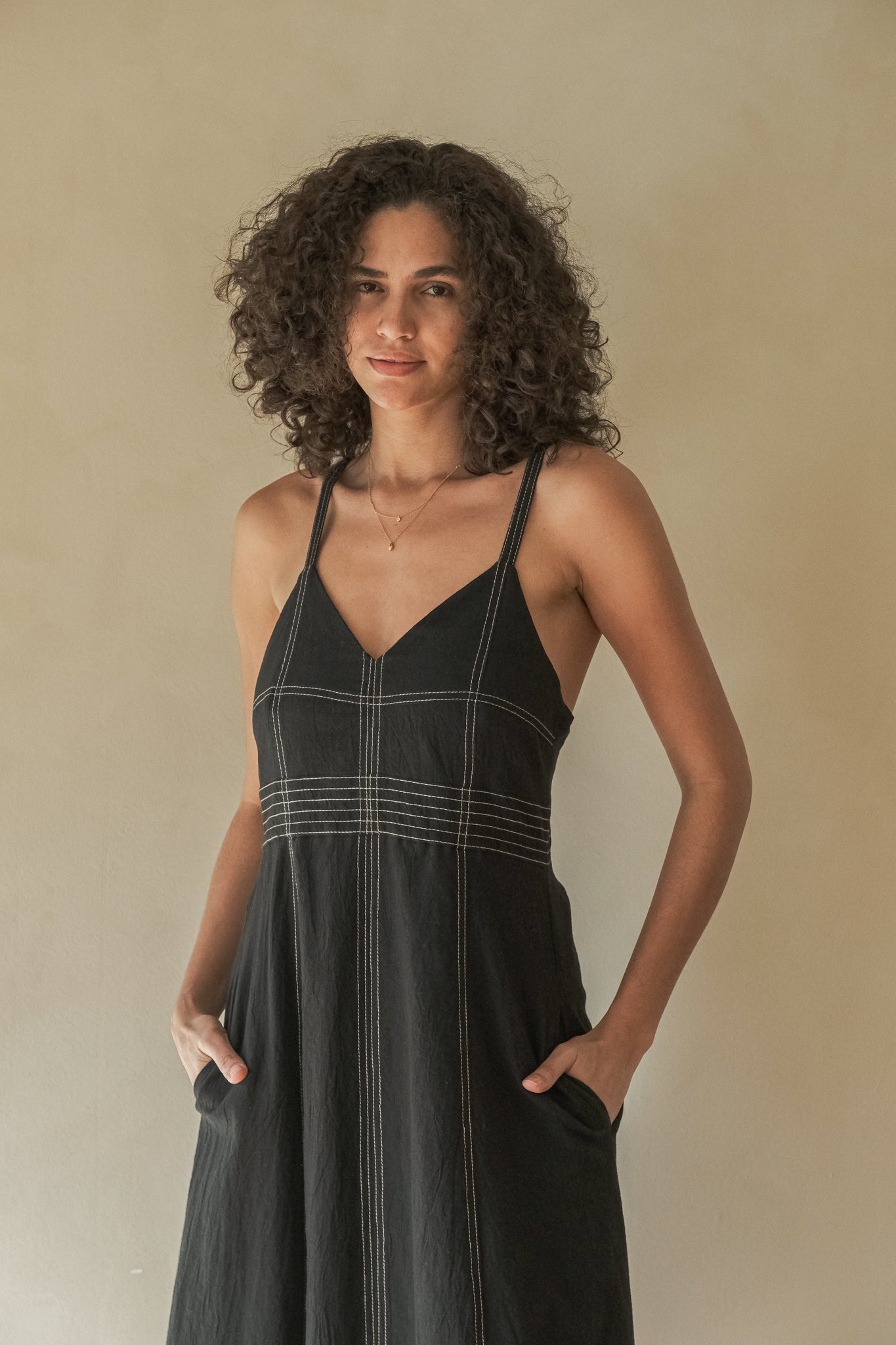 Eva Maxi Dress - Black - Mack & Harvie